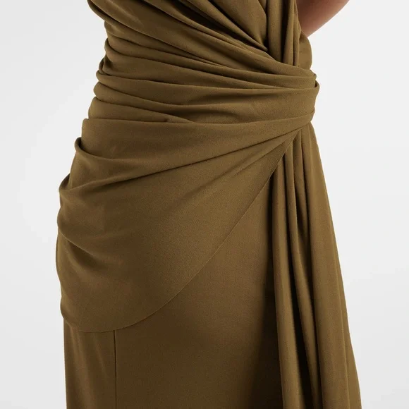 Alex Perry Dropped Crepe Jersey Gown - Picture 5 of 7
